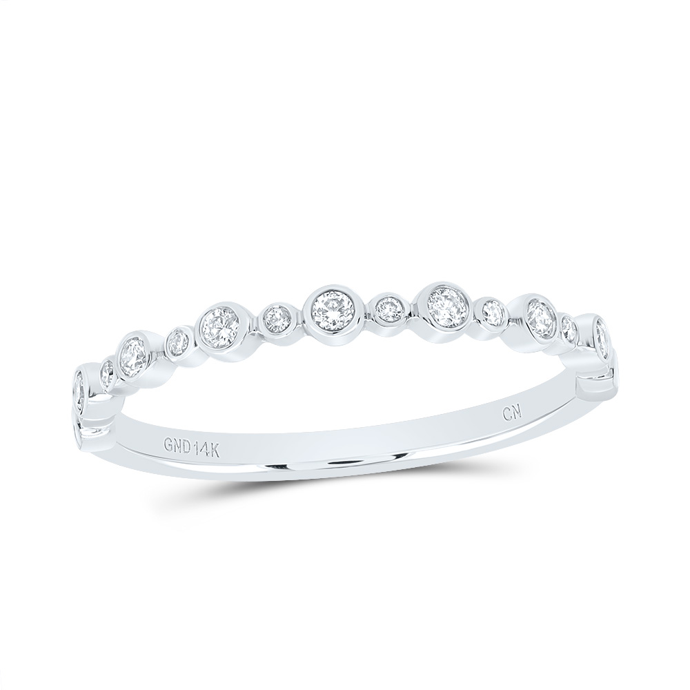 Picture of Gold N Diamonds 192426 0.17 CTW Diamond Channel Fashion Ladies Band