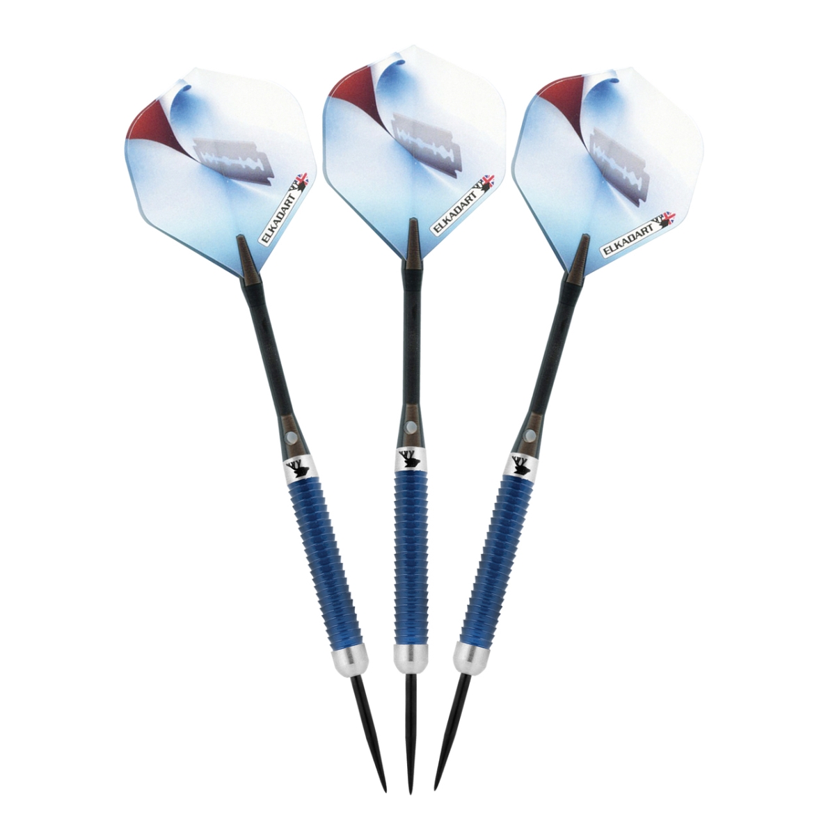 Picture of Elkadart 23-3428-21 Razor Steel Tip Darts, Multi-Color - 21 g
