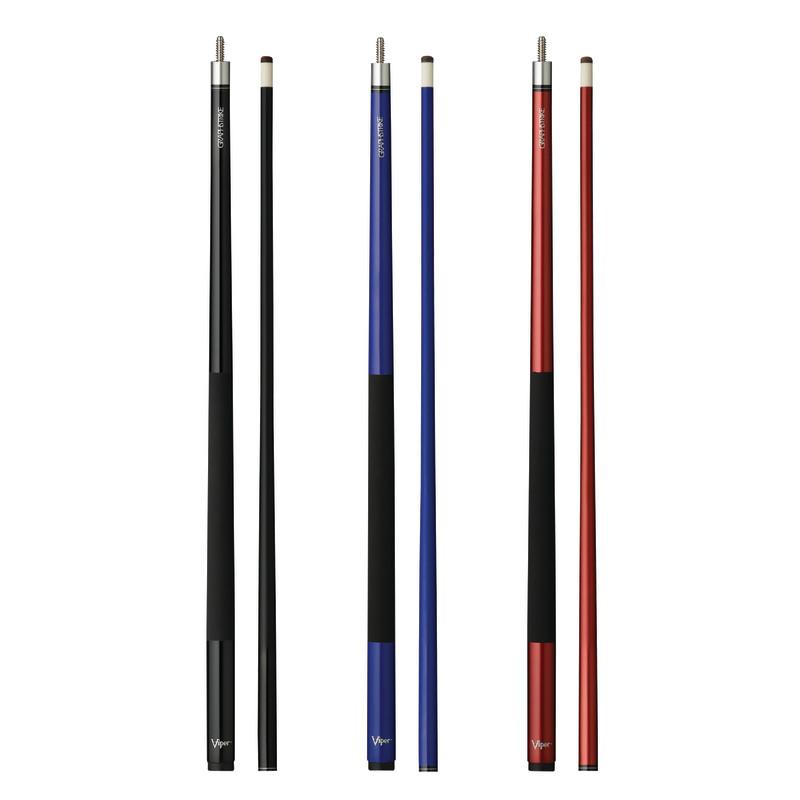 50-9885 Graphstrike Cue, Blue, Black & Red