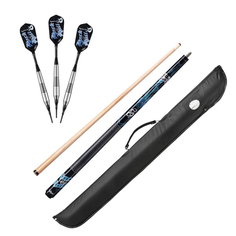 50-9924 Underground Jr Rock & Roll Cue Casemaster Cono Case, Silver
