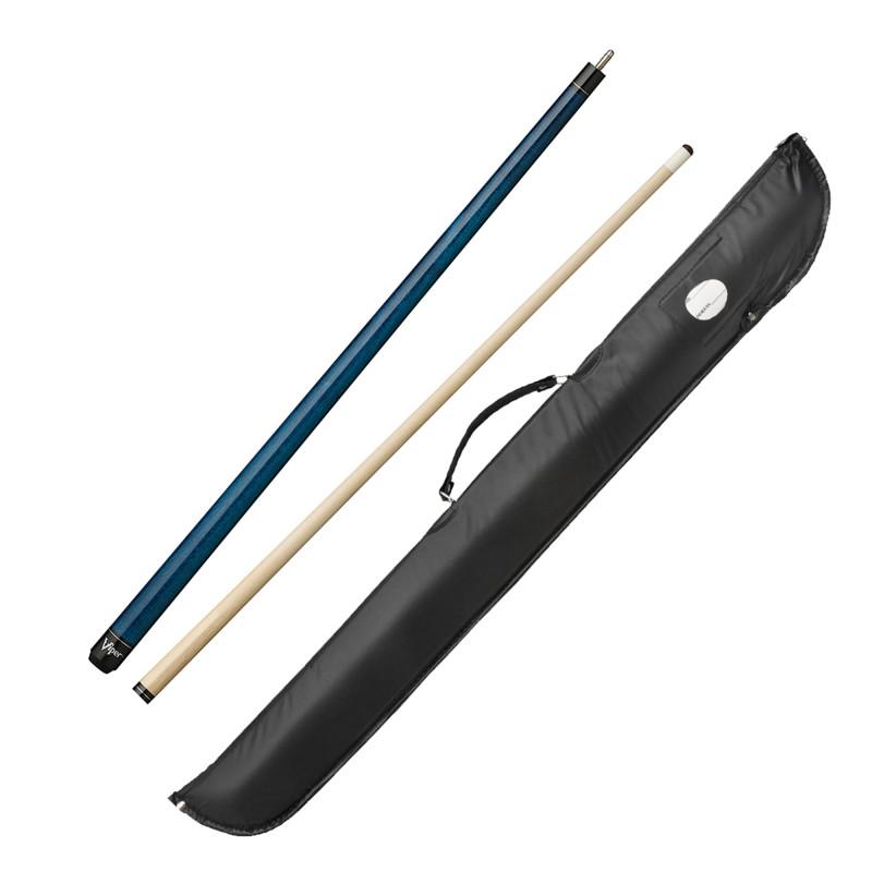 50-9974 Elite Series Unwrapped Cue & Casemaster Cono Case, Blue