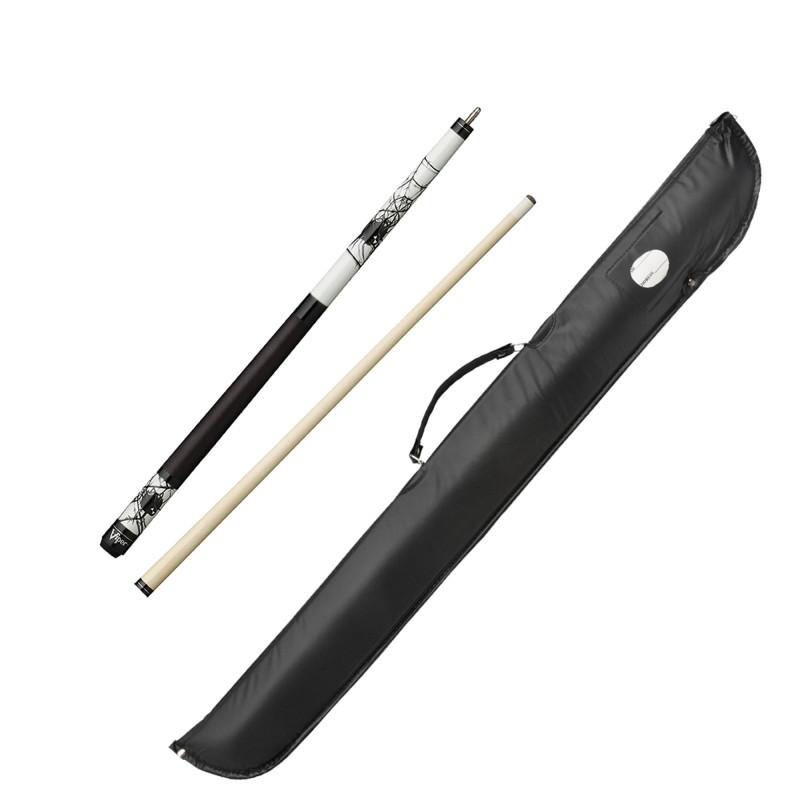 Junior Spider Cue & Casemaster Cono Case, White