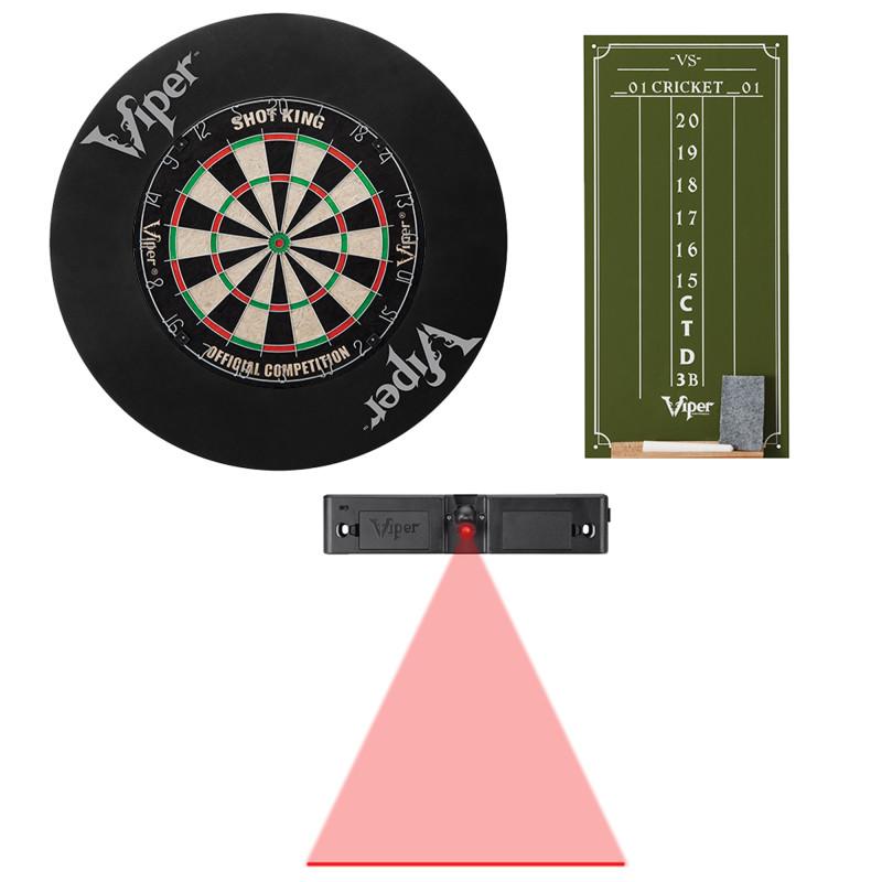 Picture of Viper 40-1040 Shot King Bristle Small Cricket Chalk Scoreboard&#44; Throw Line Light & Wall Defender&#44; Red