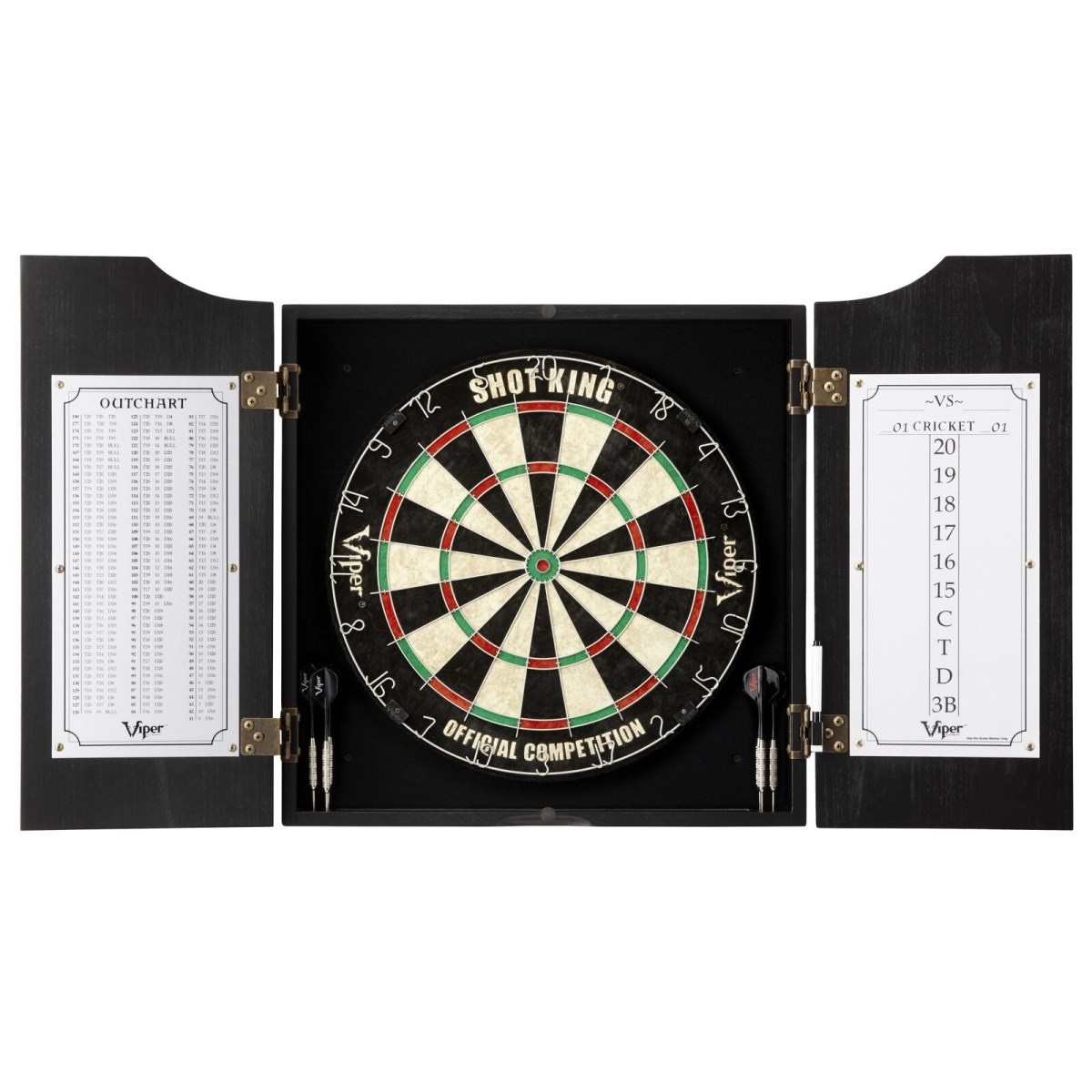 Picture of Viper 40-0202 Hudson All-in-One Dart Center, Black