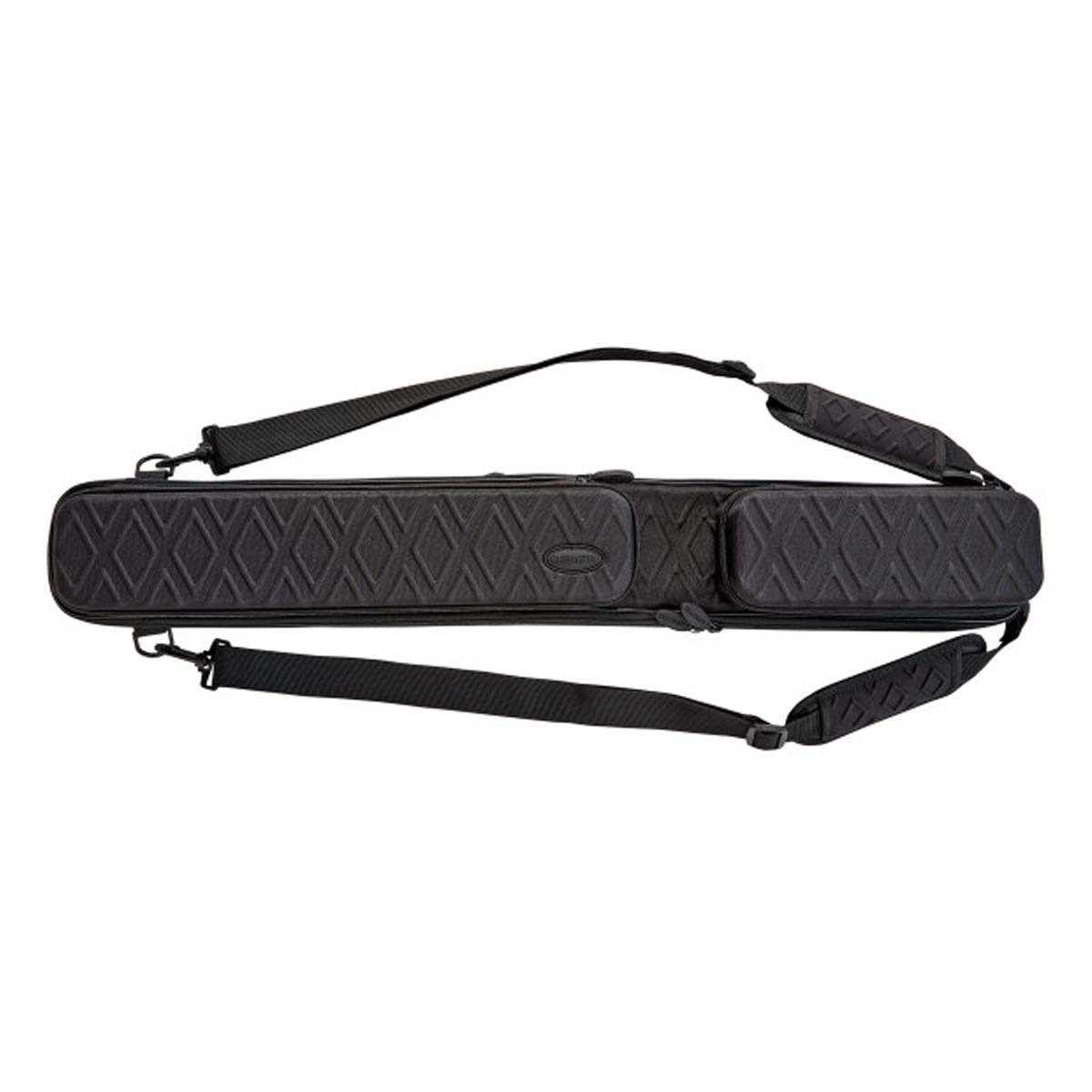 51-0450-01 2 x 2 Parallax Diamond Cue Case - Black