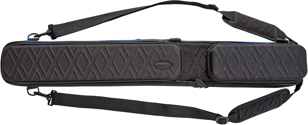 51-0450-03 2 x 2 Parallax Diamond Cue Case - Blue
