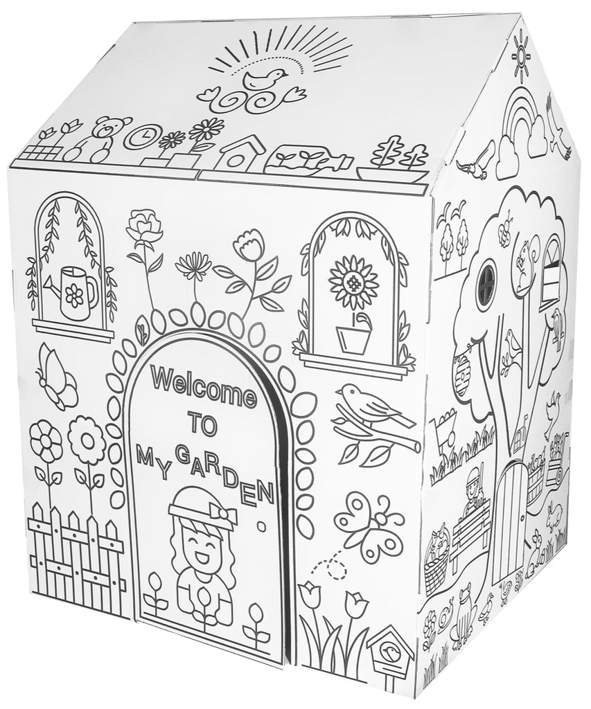 Picture of ColorJo GT0622A    Welcome to My Garden Color your Own Playhouse
