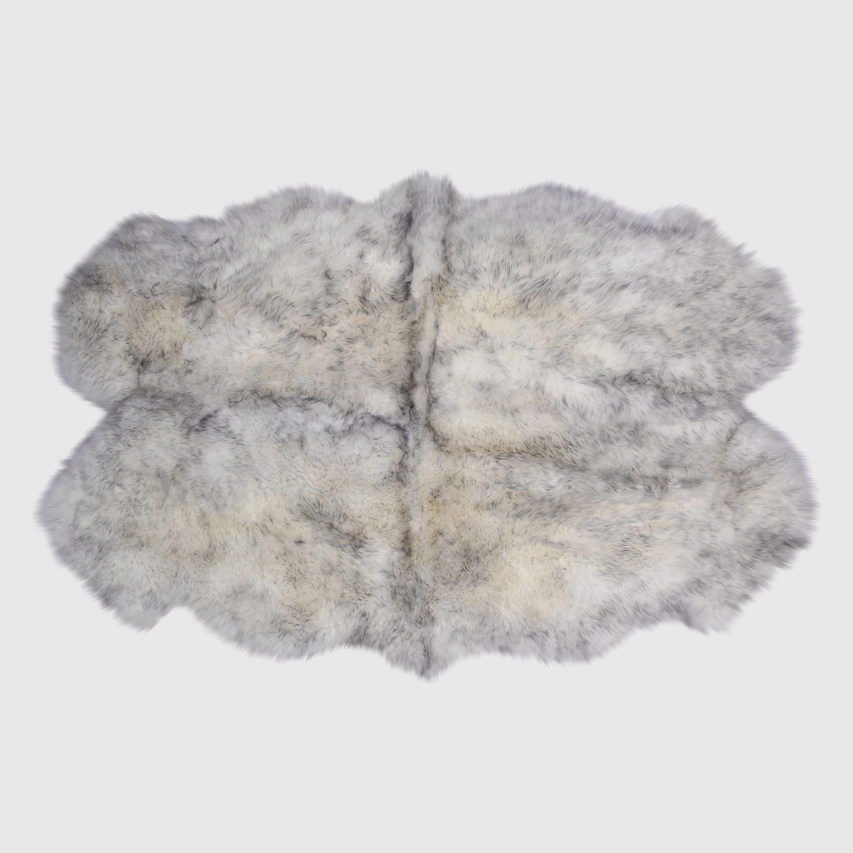 Picture of THE MOOD CHARLIE  SHEEPSKIN QUARTO PELT RUG&#44; HUSKY TIP