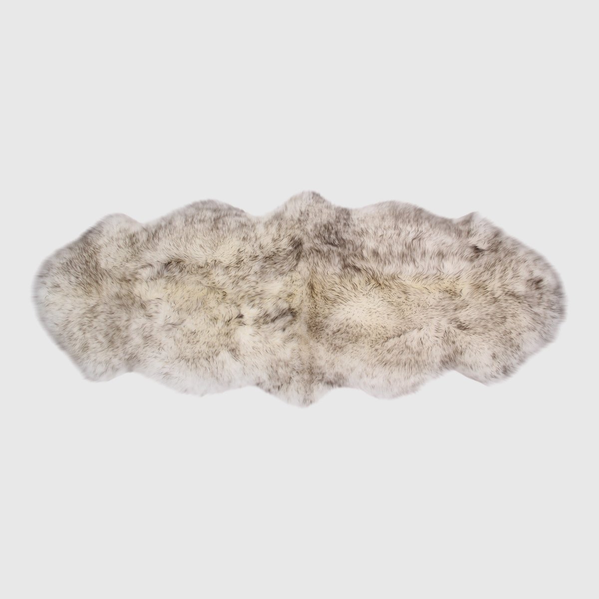 Picture of THE MOOD CHARLIE  SHEEPSKIN DOUBLE PELT RUG&#44; WOLF TIP