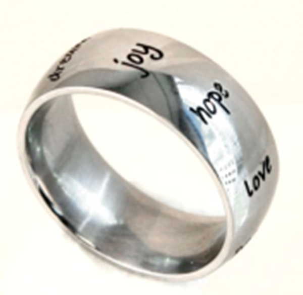 Jewelry Joy Hope Love Ring