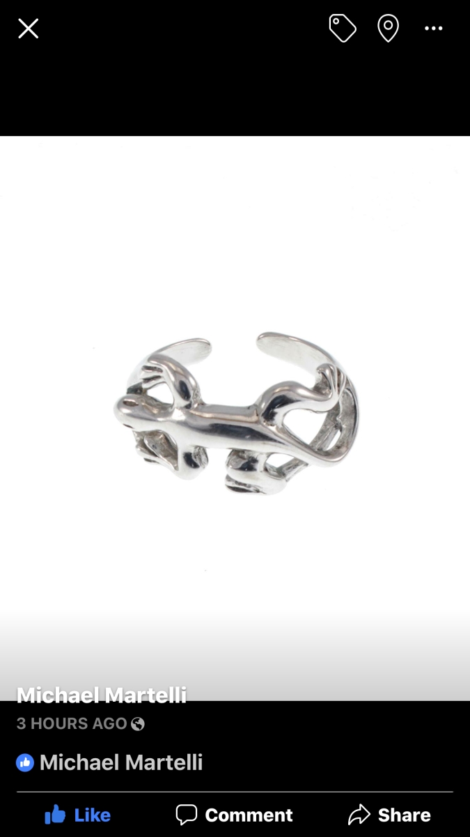 E5359 Jewelry Sterling Silver 999 Toe Ring Body
