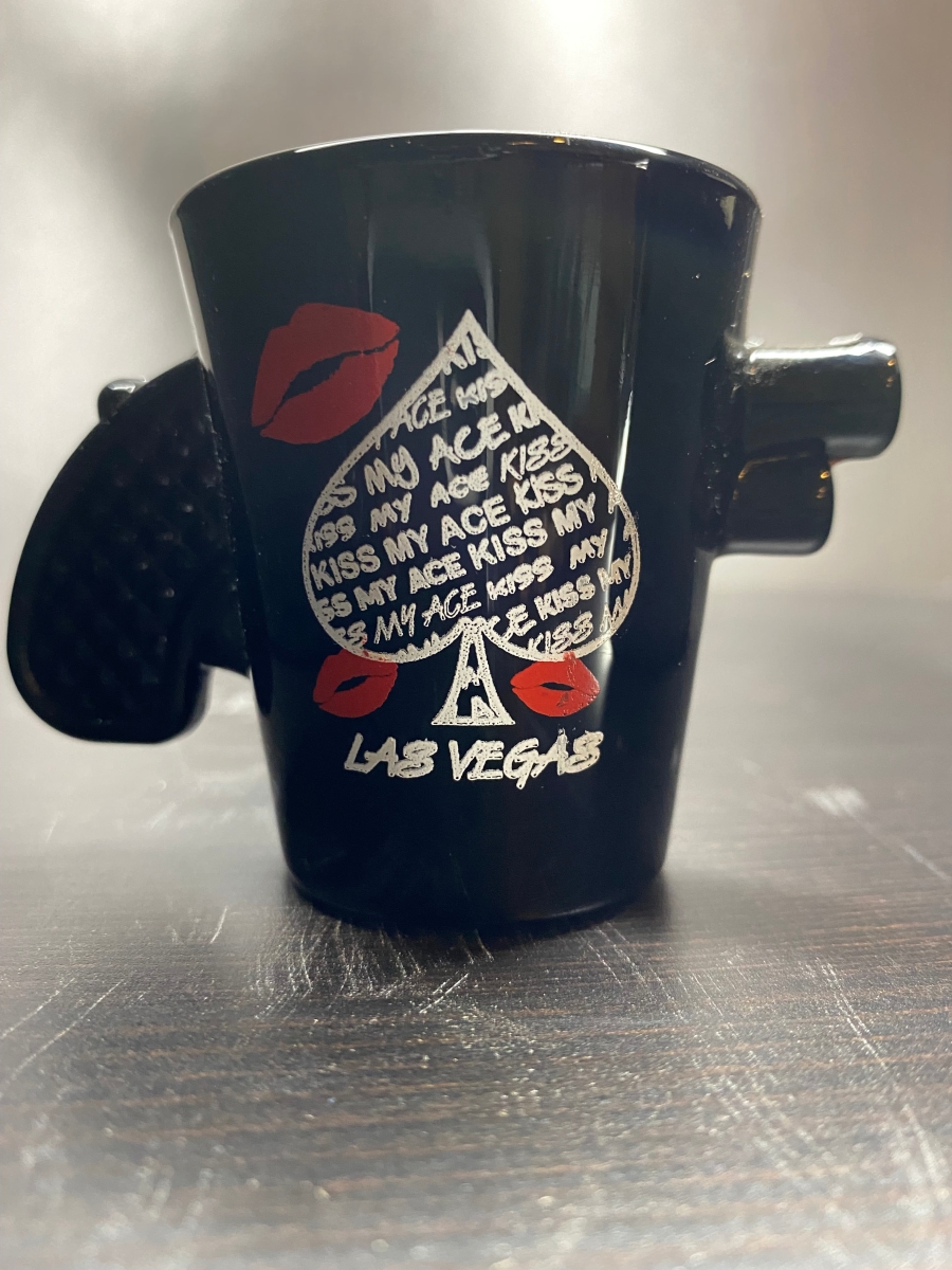 Picture of MAGM VLAD-2385 Las Vegas Shot Glass with Gun