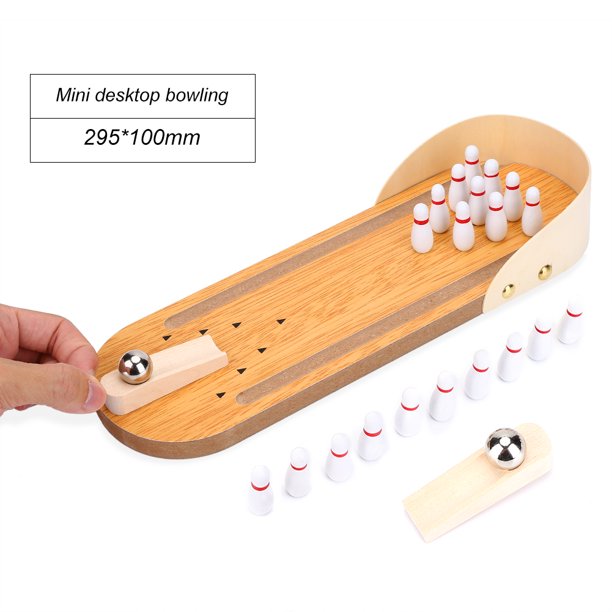 Desktop & Travel Bowling Toys Board Game Set