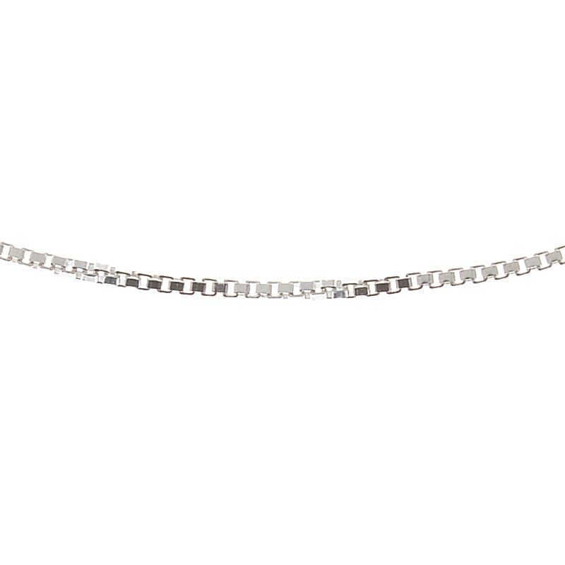 Picture of MAGM P120-9 BOX 9 in. Jewelry Ankle Bracelet Sterling Silver Box Chain Anklet