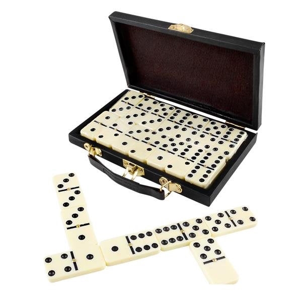 MAGM -DOMINO 28 DOUBLE SIX DOMINO SET GAME 28 PC SET