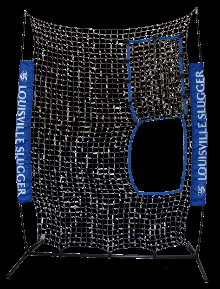 Picture of GameMaster L60116 Louisville Slugger Flex Net&#44; Black & Blue