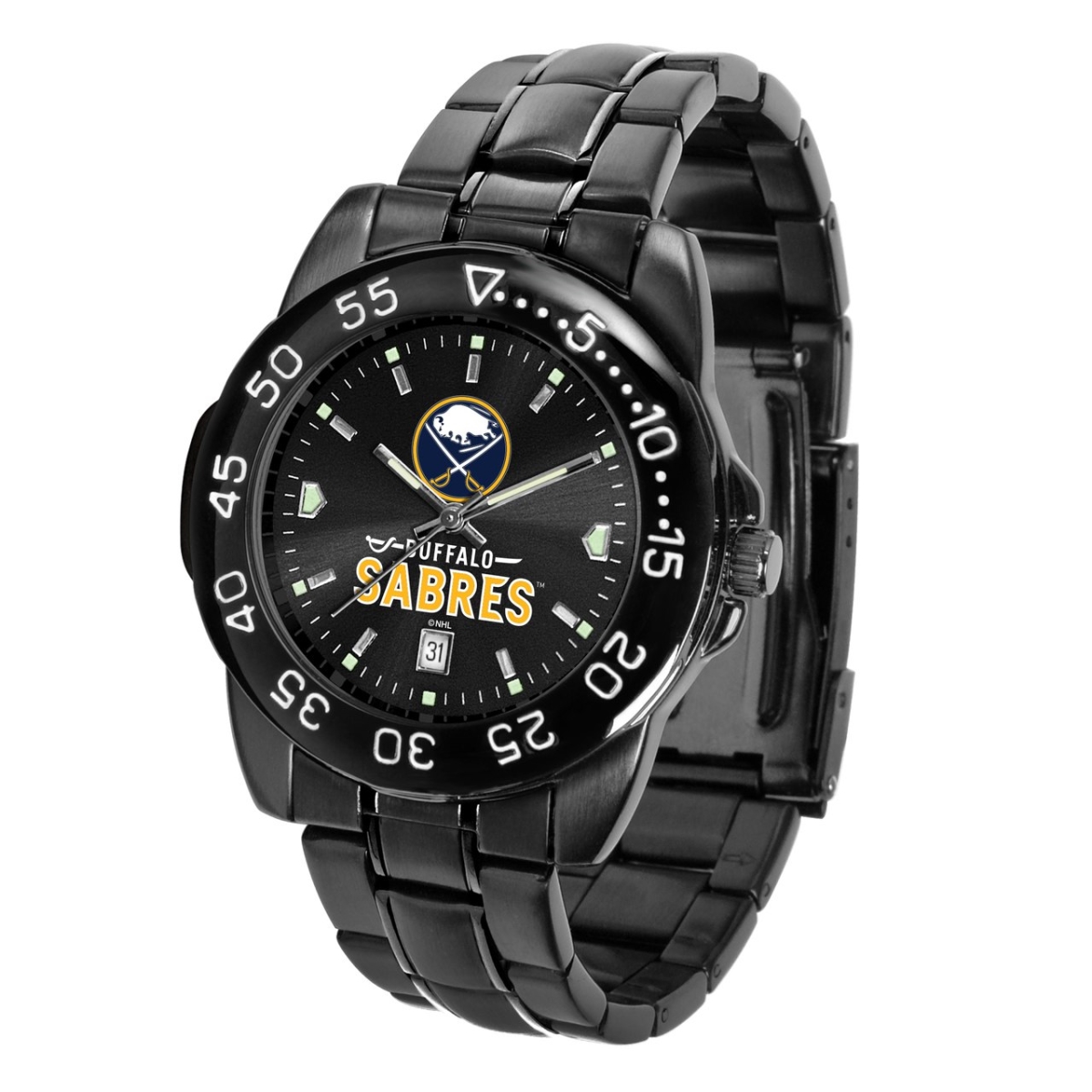 Picture of Gametime NHL-FTM-BUF Mens NHL Buffalo Sabres Fantom Series Watch