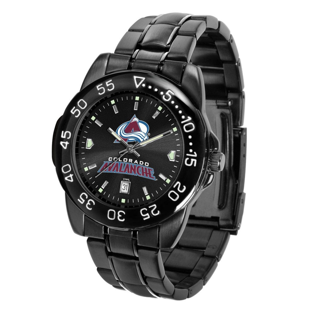 Picture of Gametime NHL-FTM-COL Mens NHL Colorado Avalanche Fantom Series Watch