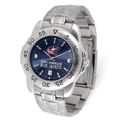 Picture of Gametime NHL-STE-CBJ Columbus Blue Jackets Sport Steel Series NHL Watch for Mens