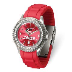 Picture of Gametime NHL-SPK-CAR Carolina Hurricanes Sparkle Series NHL Watch for Womens