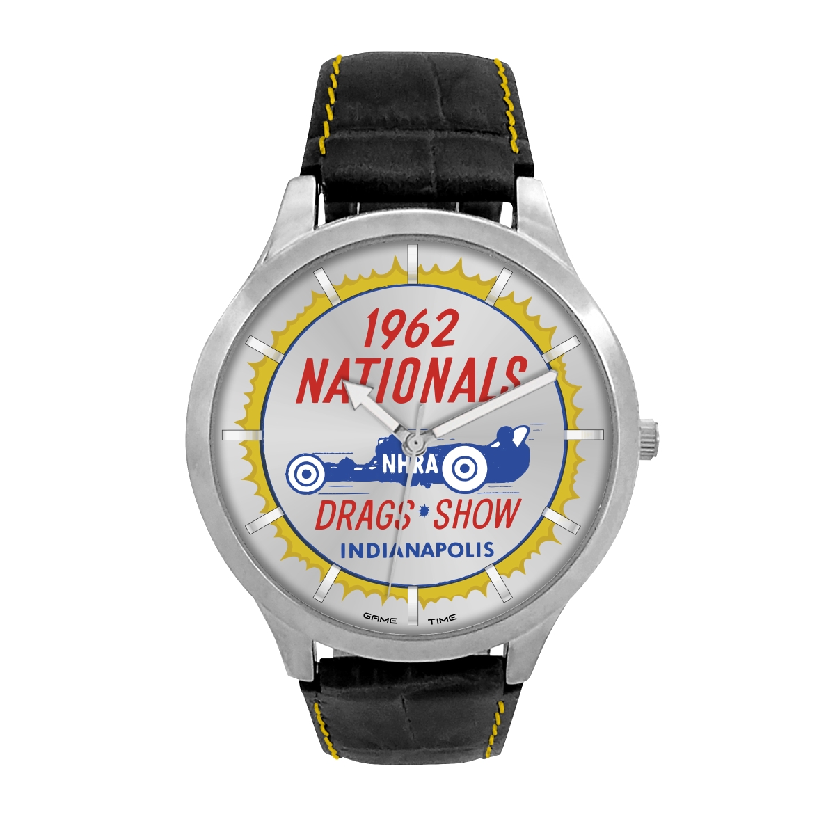 Picture of Gametime NHRA-PIK-62N Black Series National Hot Rod Association 62 Nationals Pioneer Watch