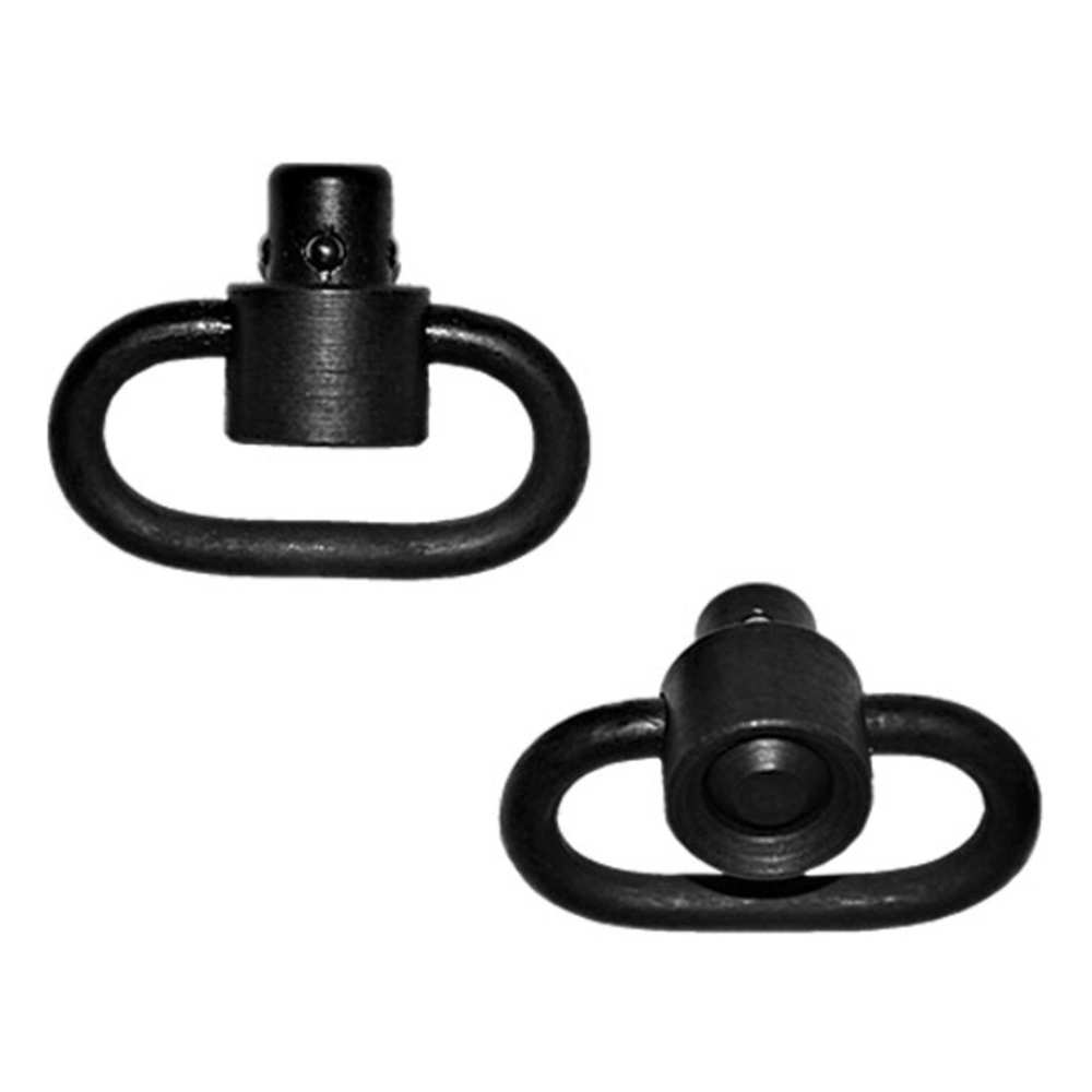 Picture of Grovtec GRVGTSW287 Recessed Plunger Heavy Duty Push Button Swivels - Manganese Phosphate
