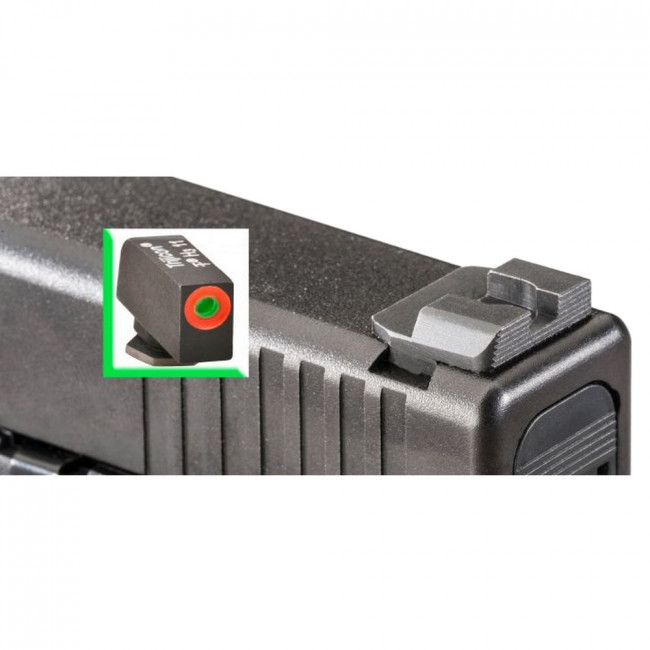 Picture of Ameriglo AMGGL434 Glock Hackathorn Sight Sets&#44; Green&#44; Orange & Black