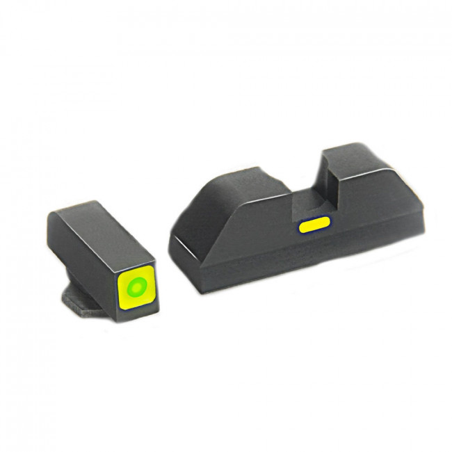 Picture of Ameriglo AMGGL624 Thin Glock Cap Sight Set&#44; Green