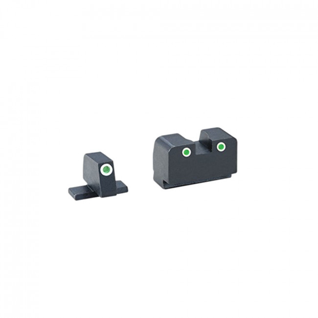 Picture of Ameriglo AMGSG181 Most Sig Classic Tritium 3 Dot Night Sight Sets, Green