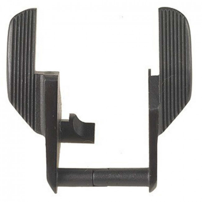 1911 Ambidextrous High Ride Thumb Safety, Black & Blue