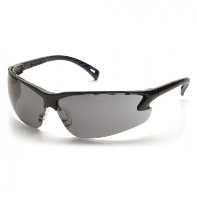 Picture of Pyramex Safety Products PMXSB5720D Venture 3 Eye Protection - Grey Lens with Black Frame