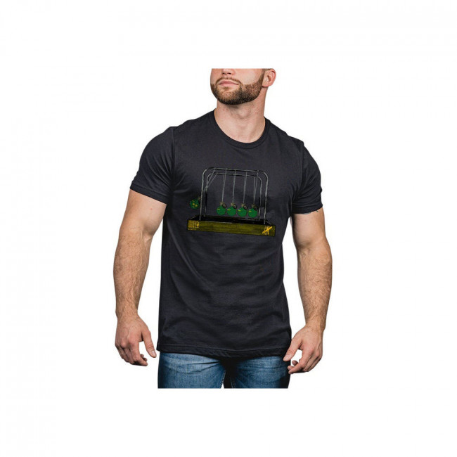 VTXF1VTX9036NAMEDIUM Mens Newtons Frag T-Shirt, Dark Grey - Medium