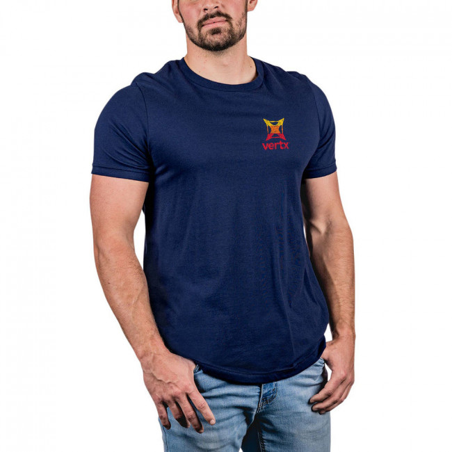 VTXF1VTX9041NAXLARGE Mens Road Less Taken T-Shirt, Blue - Extra Large