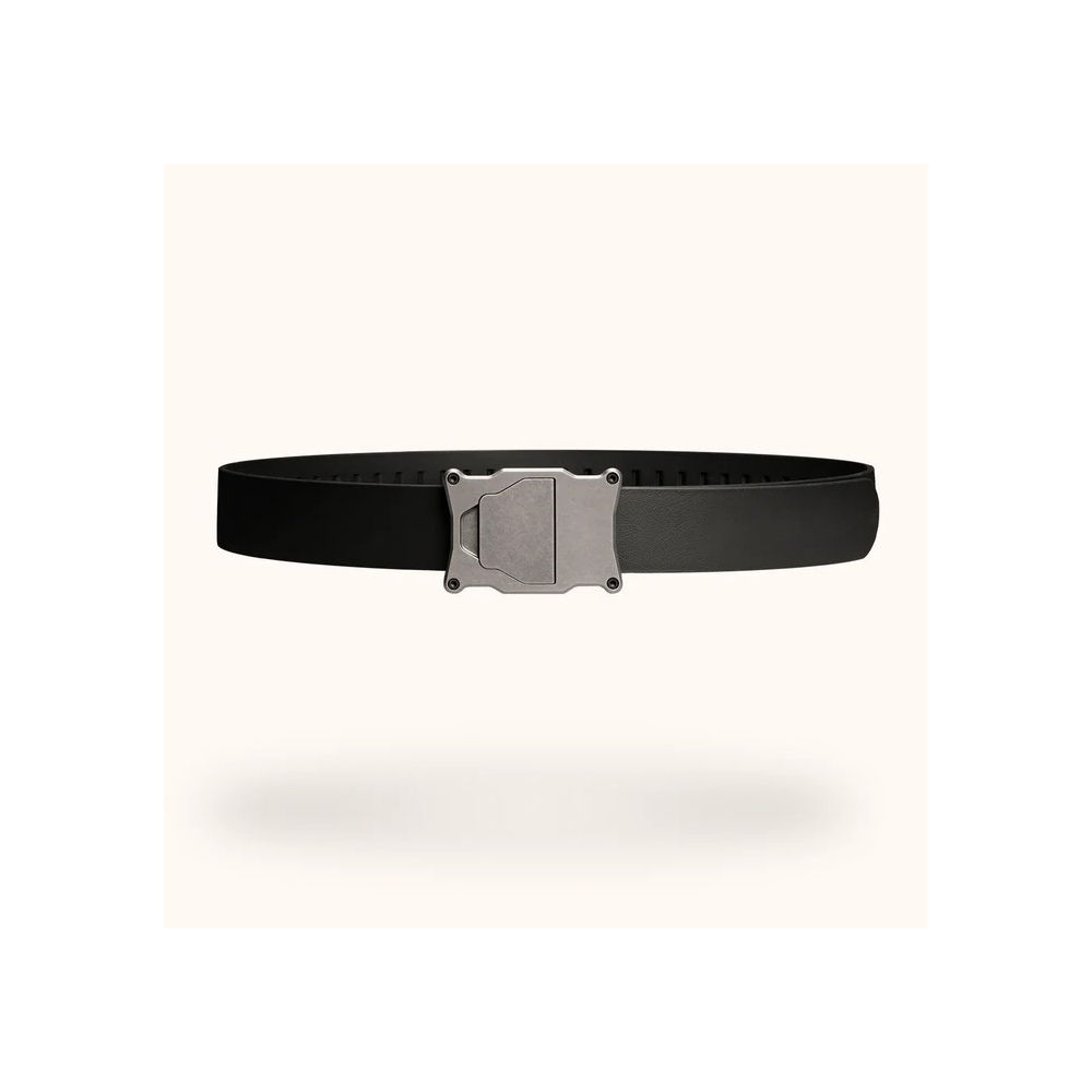 SLDAPOBLKREGBUCGRYSTP Apogee Belt with Gray Buckle