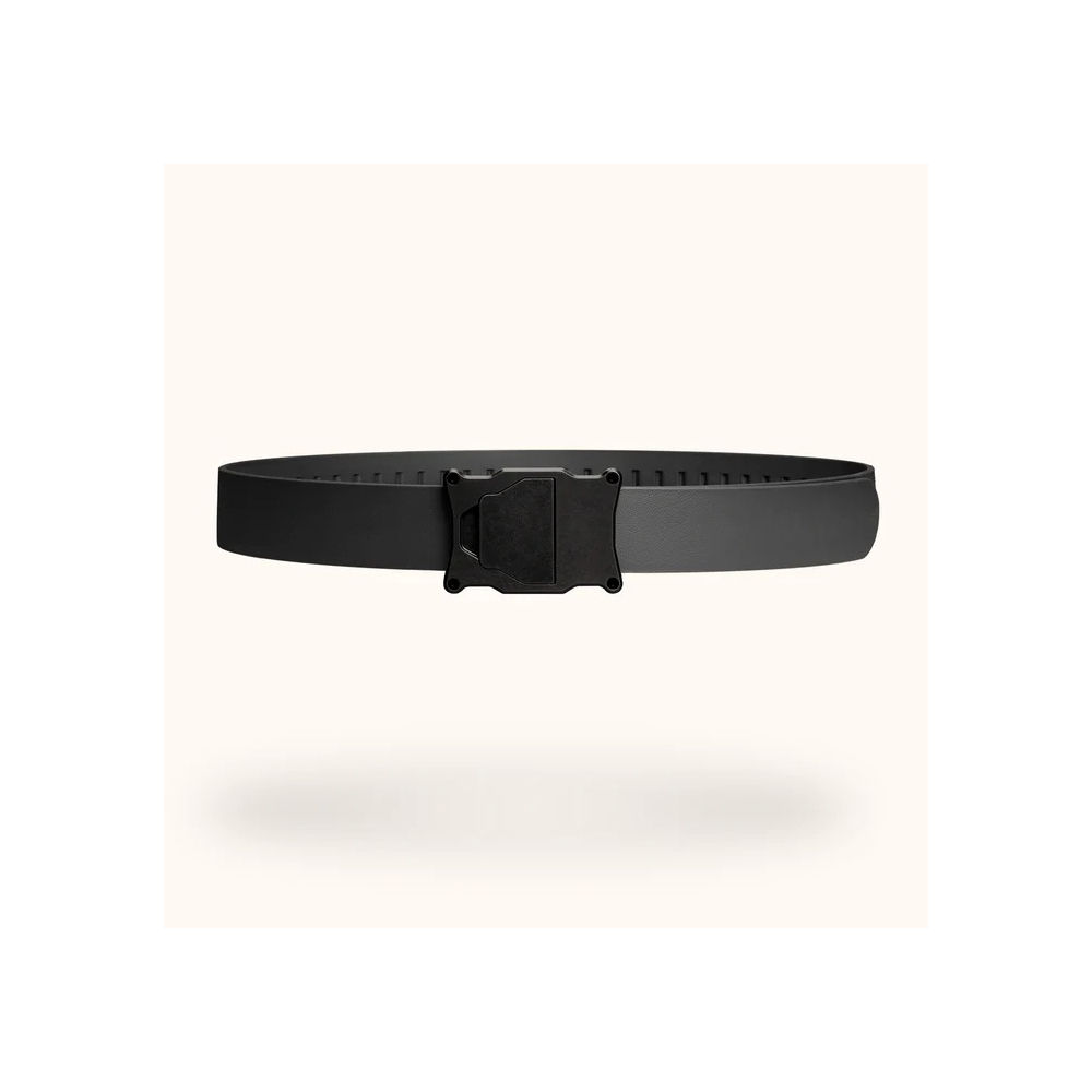 SLDAPOGRYREGBUCBLKSTP Apogee Black Buckle with Grey Belt