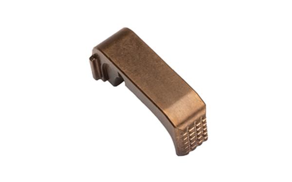 SLDG43XPRMBNZRH S15 Pre RH Steel Mag Catch Glock 43X44 Bronze