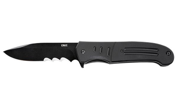 CRK6885 Ignitor Assisted Knife with Veff Serrations, Black