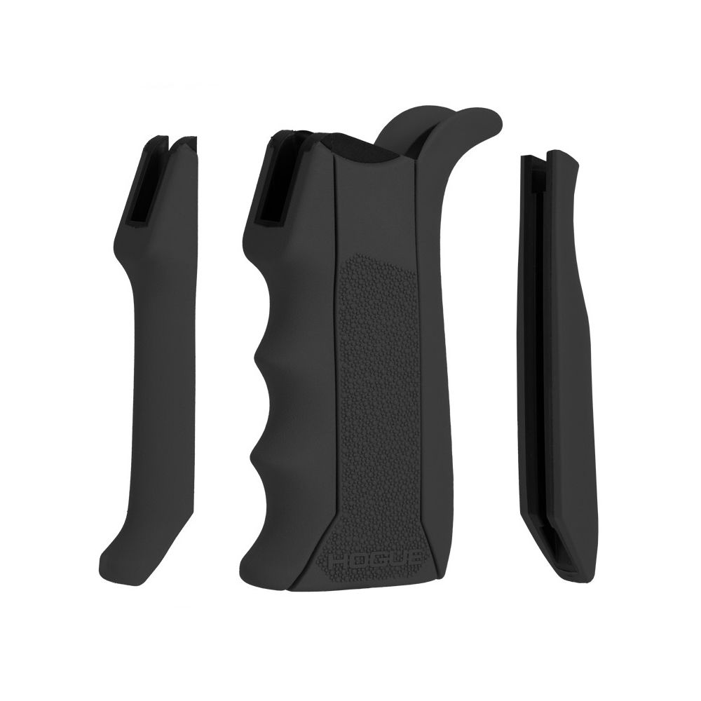 HOG13040 AR15-M16 Modular Rubber Grip, Black