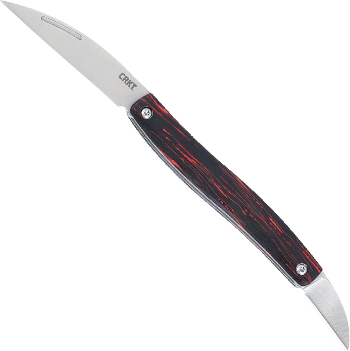 CRK4810 Forebear Everyday Carry Folding Knife, Red & Black