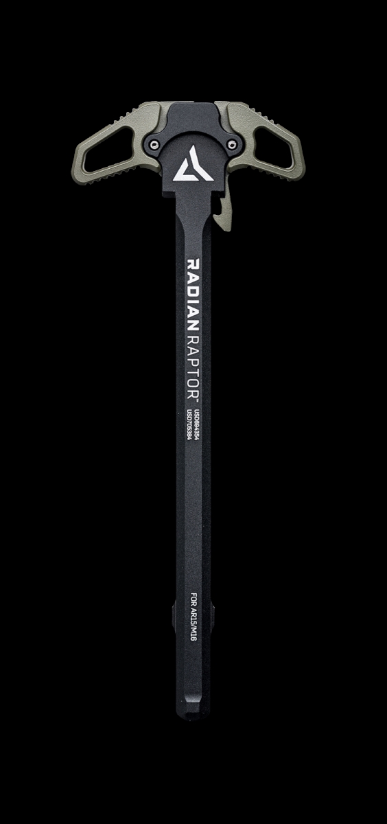 RDNR0376 AR 15 Raptor SD Ambidextrous Charging Handle, Radian OD
