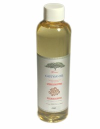 Picture of Castor 6532 Oil Organic Cold Pressed Usp Grade Pure Hexane Free Natural - 4 oz