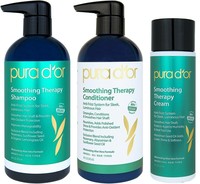 sch5487 Smoothing Therapy Anti-Frizz Shampoo, Conditioner & Styling Cream -  Pura dor