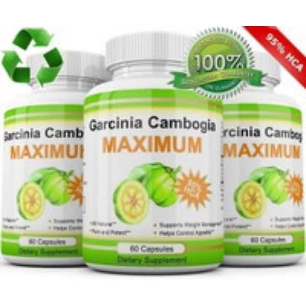 3000mg 95 Percent HCA Daily Weight Loss Diet Pills Fat Burner Capsules - Pack of 3 - Garcinia Cambogia GCG3