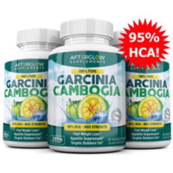 3000 mg Daily HCA 95 Percent Weight Loss Diet 3 Bottles 180 Capsules - Garcinia Cambogia wtl