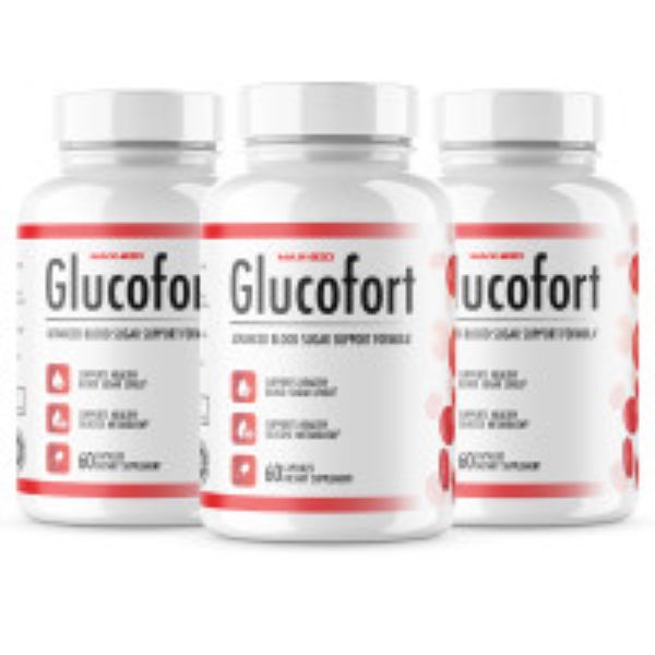 Picture of 212 Main 6830 Glucofort Advanced Formula Cholesterol Blood Sugar Glucose Support - Pack of 3