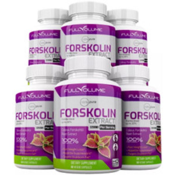 Picture of 212 Main F6 3200 mg Forskolin Maximum Strength 100 Percentage Pure Rapid Results Forskolin Extract Weight Loss Supplement - Pack of 6