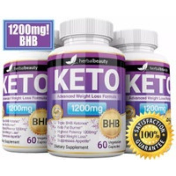 Picture of 212 Main HCS12 1200 mg Herbal Beauty Keto BHB Pure Ketone Fat Burner Weight Loss Diet Pills - Pack of 3