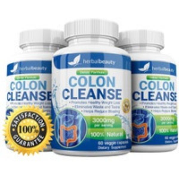 HCS22 3000 mg Herbal Beauty Colon Cleanse Detox Max Diet Pills Fat Burn Weight Loss Supplement -  212 Main