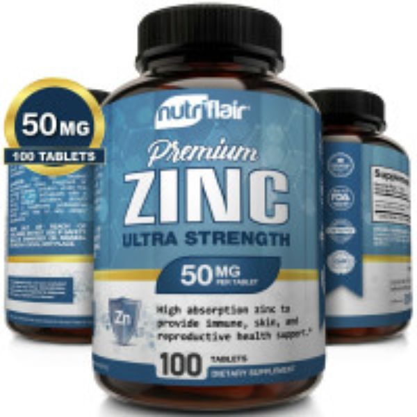 Picture of 212 Main IMB4 50 mg Nutriflair Zinc Gluconate Immune System Booster & Support - 100 Tablets