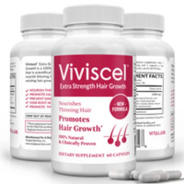 Picture of 212 Main Vah Viviscel Extra Strength Formula 60 Pills Hair Growth Professional Hair Treatment